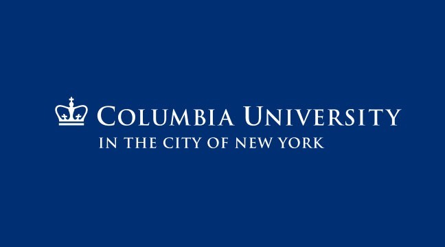 Blue logo for Columbia University