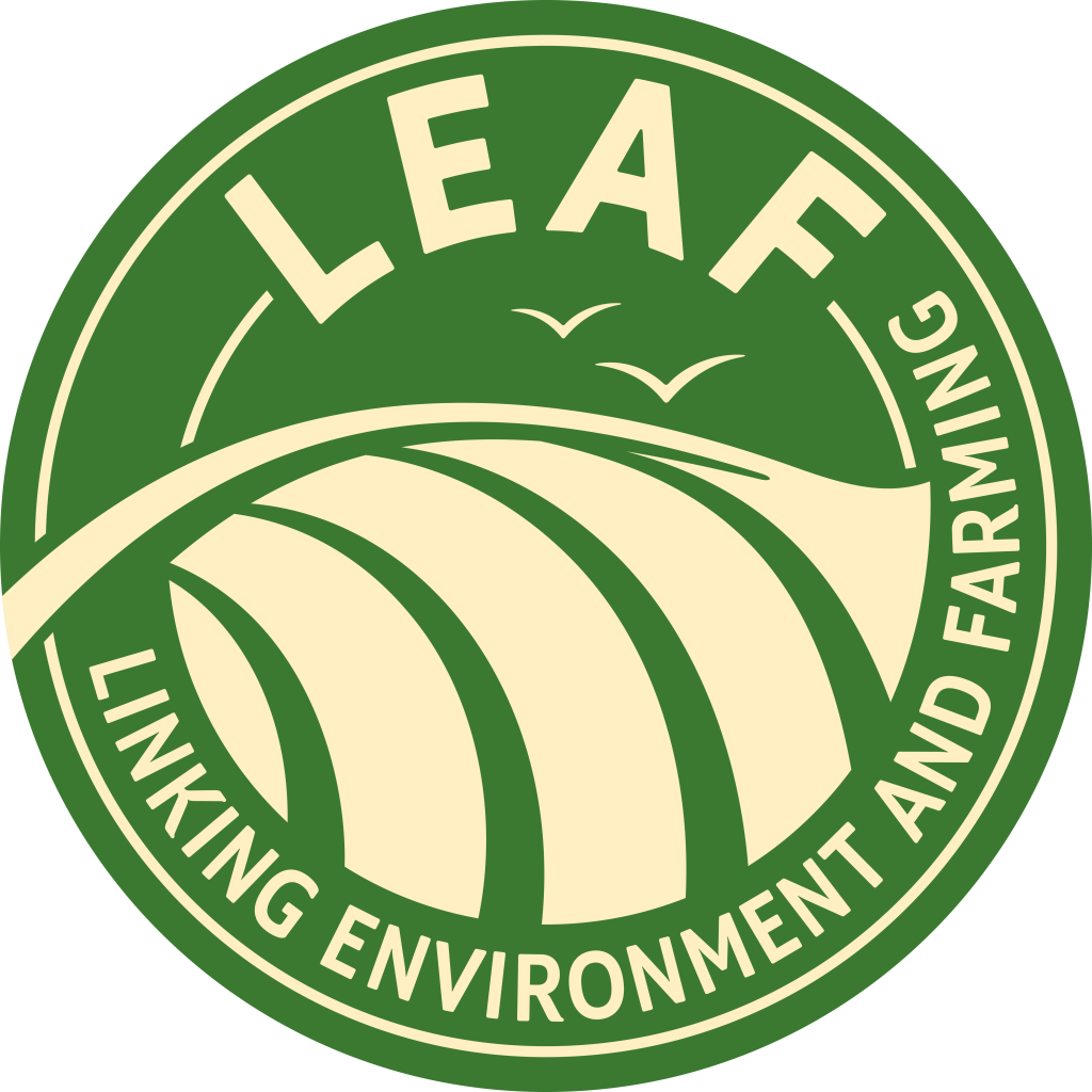 The logo for Linking Environment and Farming (LEAF)