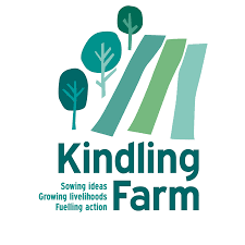 The logo for Kindling Farm