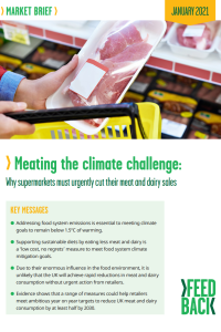 Meating the climate challenge: Why supermarkets must urgently cut their meat and dairy sales