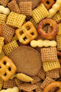 Image: Evan-Amos, A pile of Chex Mix, Wikimedia Commons, Public domain