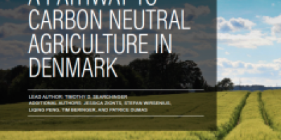 A pathway to carbon neutral agriculture in Denmark