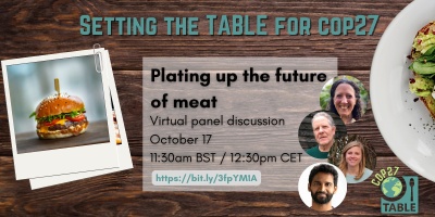 Plating up the future of meat