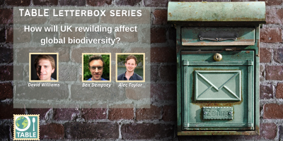 TABLE Letterbox series: How will UK rewilding affect global biodiversity?