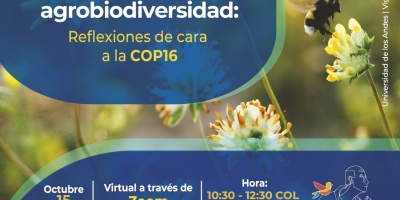 Imagen webinar Perspectivas latinoamericanas sobre agrobiodiversidad: Reflexiones de cara a la COP16