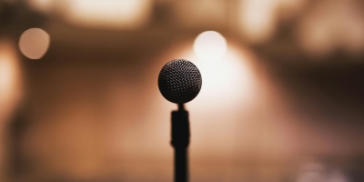 microphone. Credit Freestocks via Pexels. 