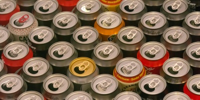 Fizzy drink cans. Credit: Jan van der Wolf via Pexels. 