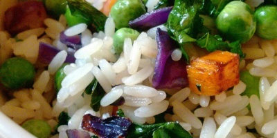 Photo: Lablascovegmenu, vegan fried rice, Flickr, Creative Commons License 2.0 generic.