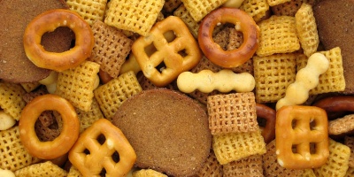 Image: Evan-Amos, A pile of Chex Mix, Wikimedia Commons, Public domain