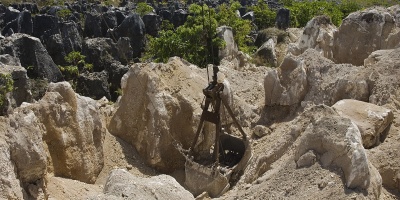 Image: Lorrie Graham/AusAID, The site of secondary mining of Phosphate rock in Nauru, 2007, Wikimedia Commons, Creative Commons Attribution 2.0 Generic