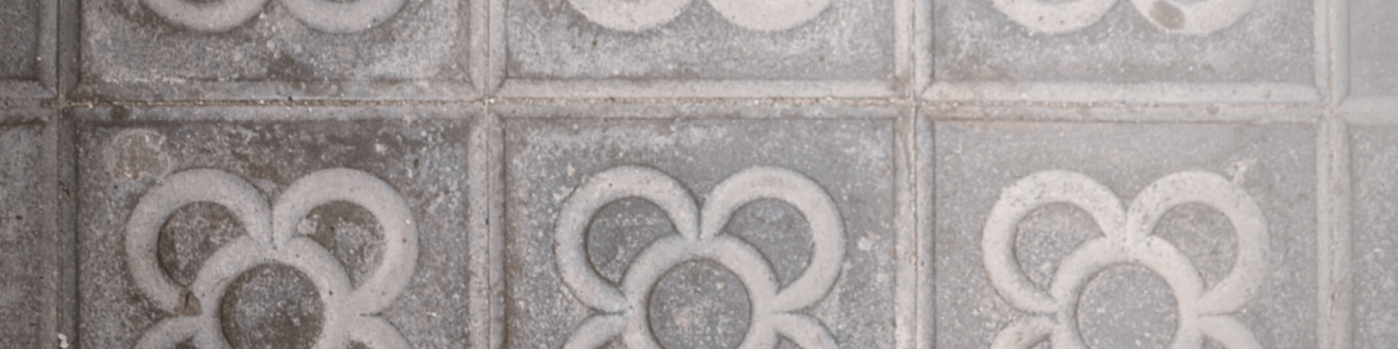 The Flor de Barcelona tile pattern in concrete