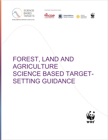 Forest, Land and Agriculture Science Based Target Setting Guidance