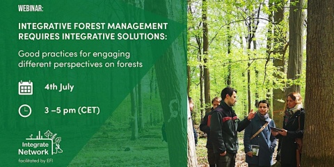 integrative forest management seminar flyer