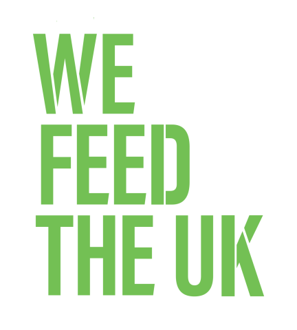 The logo for We Feed the UK