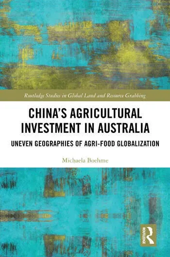 Cover text on book china's ag invesemtn in australia