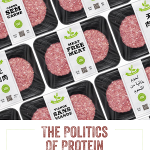 The politics of protein