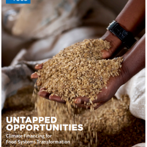 Untapped Opportunities: Climate Financing for Food Systems Transformation