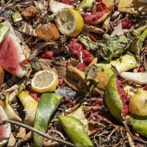 Pile of rotting fruit on ground. Photo by 11327359 via Pixabay.com