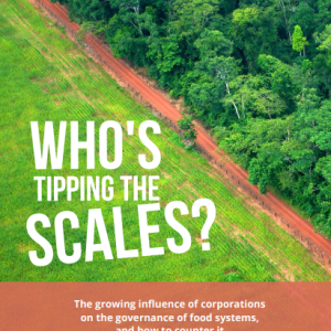 whos tipping the scale report cover