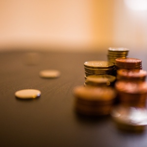  Stack of coins. Image by Lalmch from Pixabay