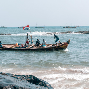 Small scale fishing photo. Credit: Seyiram Kweku via Pexels. 